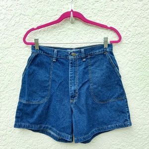 High Waisted Vintage Wrangler Denim Shorts sz 10